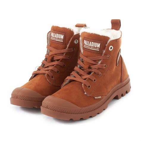 Boots PALLADIUM Pampa Hi Zip WL Brown Pattina 95982 200