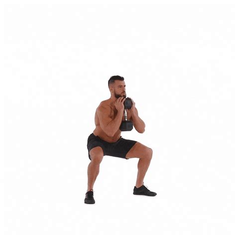 How To Do The Goblet Squat Men S Health