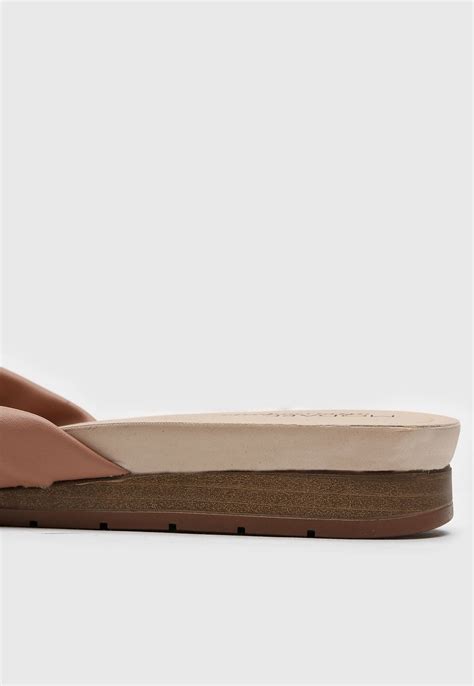 Rasteira Modare Nó Nude Compre Agora Dafiti Brasil