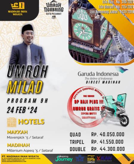 Umroh Ramadhan H Madinah Iman Wisata Pt Madinah Iman Wisata