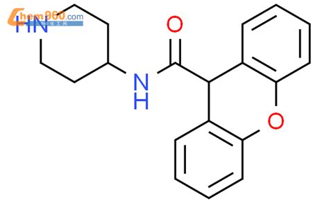 221340 38 1 9H Xanthene 9 carboxamide N 4 piperidinyl CAS号 221340 38 1