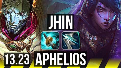 Jhin Ashe Vs Aphelios Blitzcrank Adc Games M