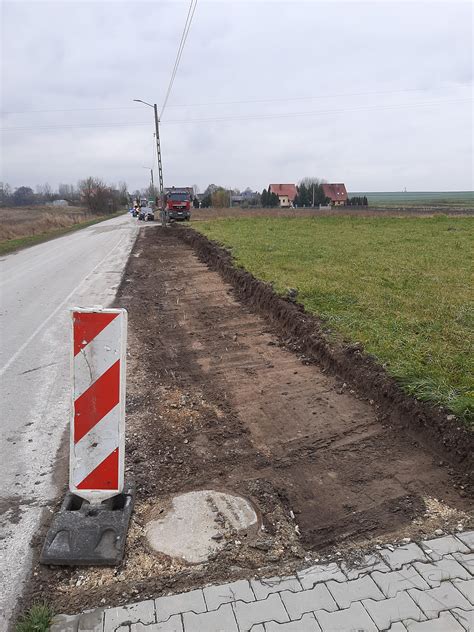 Poprawa Bezpiecze Stwa Pieszych Na Terenie Gminy Pi Cz W Budowa