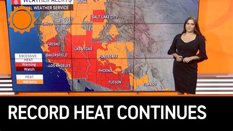 Dangerous Heat Wave Bringing Record Challenging Heat For Millions Accuweather Youtube