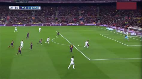 Ronaldo Goal vs Barcelona (1-1) : soccer