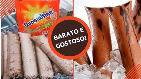 COMO fazer GELADINHO de OVOMALTINE Fácil e Rápido YouTube