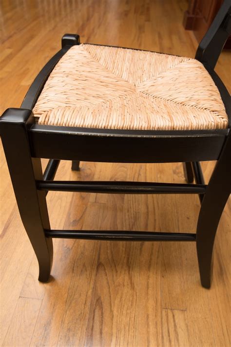 Pottery Barn Napoleon® Rush Seat Dining Chair Set Of Nine Ebth