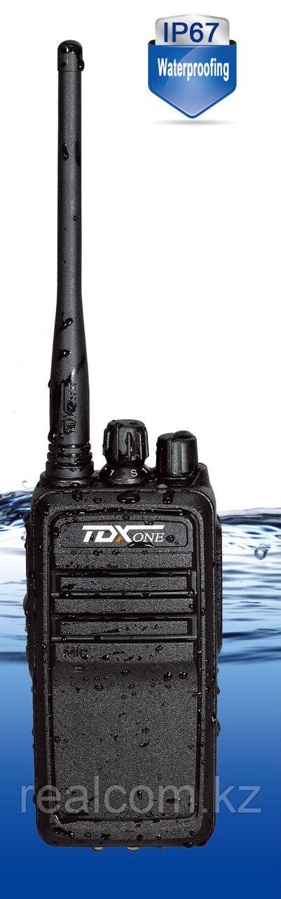 IP67 Радиостанция носимая TDXone TD-A8ps водонепроницаемая: продажа ...