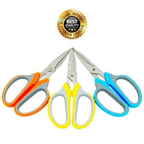 Jual GUNTING KERTAS SCISSORS WARNA CL 6015 GUNTING TAJAM SERBA GUNA Di