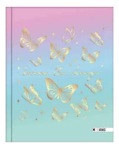 Cuaderno Lucky 19 5 X 24 Tapa Dura 48 Hojas Mooving Color Colores