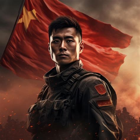 The Mighty Defender A Remarkable Chinese Soldier in an UltraRealistic ...