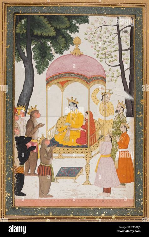 Rama And Sita In The Forest