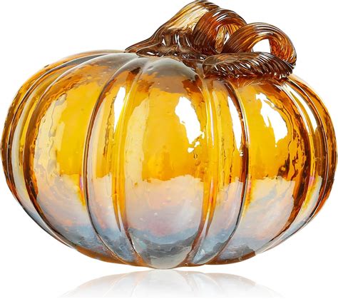 Set Of 3 Porcelain Mini Pumpkins Home And Kitchen