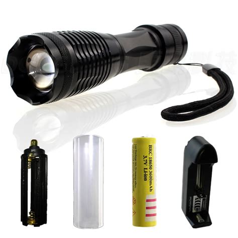 Powerful Led Lumen Flashlight Lantern Cree Xml T Led Tactical