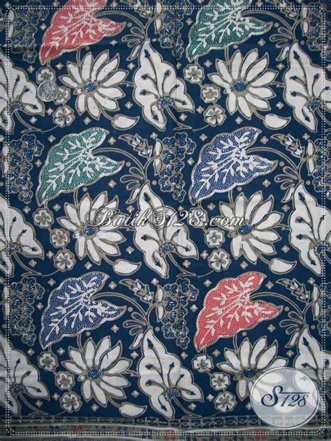 Motif Batik Floral Asli Batik Pengrajin Kota Solo Kain Batik Asli Batik