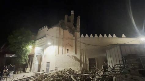 V Deo Un Terremoto Sacude Marruecos Y Deja Centenares De Muertos Y Heridos