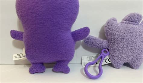 Uglydolls 3 Purple Plush Retired 4tray Clip 8 Trunko And 8 Niimah