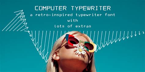 Computer Typewriter Font