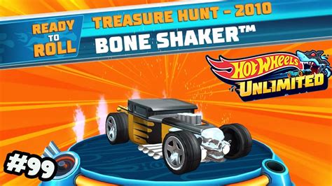 How To Get Treasure HUNT 2010 BONE SHAKER Hot Wheels Unlimited Part