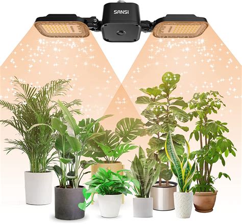 SANSI LED Grow Lights For Indoor Plants Full Spectrum Plant Grow Light