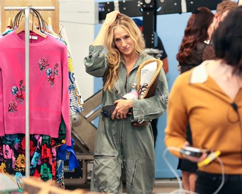 And Just Like That On The Set With The Sex And The City Reboot Stars Entertainment Tonight