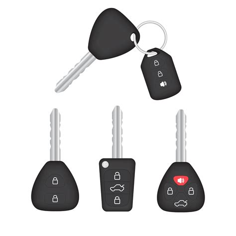 Car Keys Set 1178997 Vector Art At Vecteezy