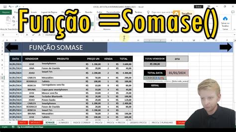 Curso De Excel Fun O Somase Youtube