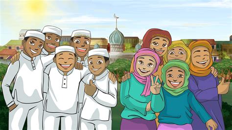 Peaceful Community Clipart