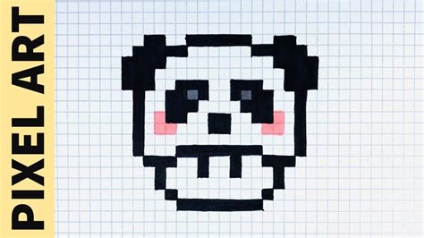 Panda Pixel Art Patterns