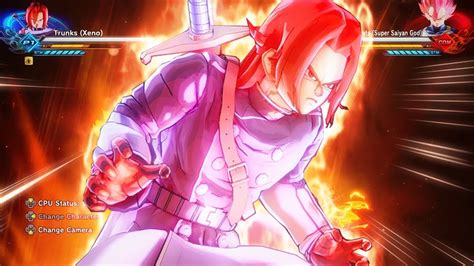 Super Saiyan God Trunks Xenoverse