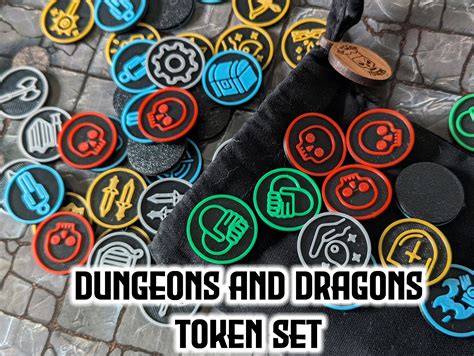 Dungeons and Dragons Tokens / DND Token Set - Monsters, Classes, NPCs ...