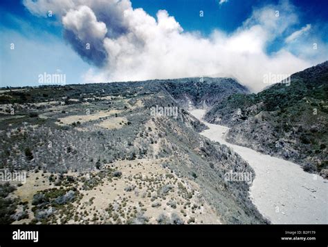 Montserrat volcano 1997 hi-res stock photography and images - Alamy