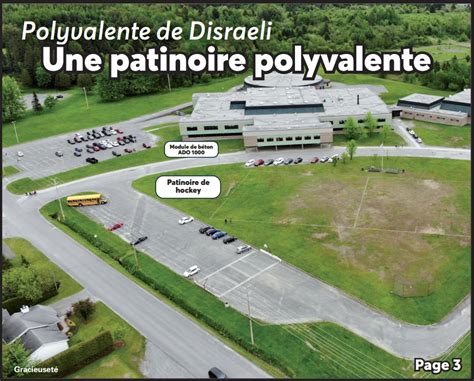 Projet Majeur La Polyvalente De Disraeli Le Cantonnier