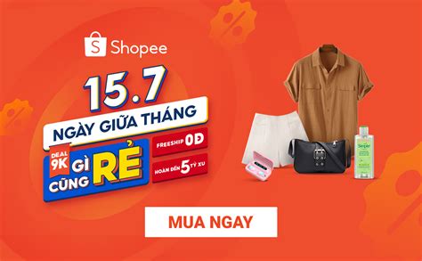 15 7 Ngày giữa tháng gì cũng rẻ Shopee đi Shopee Thuvienmuasam