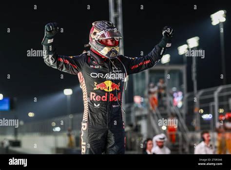 Verstappen Max Ned Red Bull Racing Rb Victoire De C L Bration Du