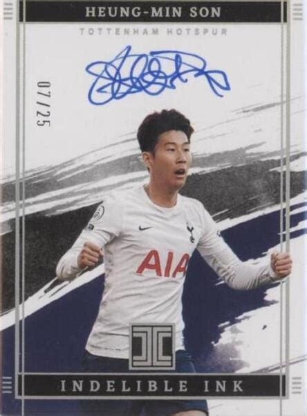 2021 22 Panini Impeccable Premier League Indelible Ink Silver IN SON