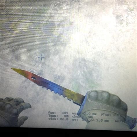 CSGO StatTrak M9 Bayonet Marble Fade Fn Video Gaming Gaming