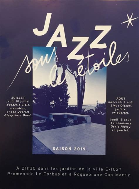 Jazz Sous Les Toiles La Villa E Roquebrune Cap Martin Le