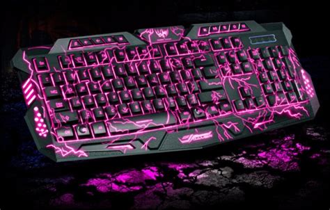 Teclado Gamer Retroiluminado Colores Pro Gaming M Usb