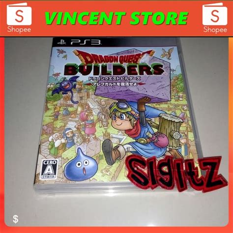 Jual Produk Original Bd Ps3 Kaset Game Dragon Quest Builders