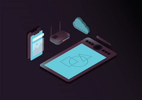 Premium Vector Flat Isometric Illustration