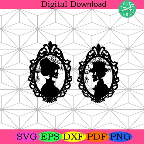 Skeleton Couple Svg, Halloween Svg, Halloween Skeleton Svg, Skeleton ...