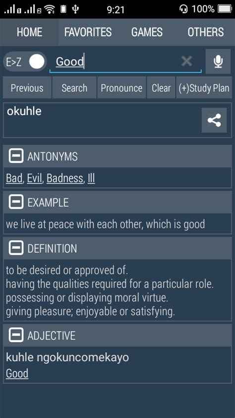 English Zulu Dictionary Android Apps On Google Play