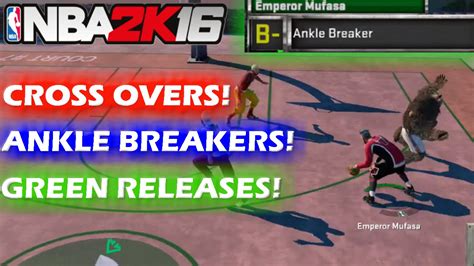 Nba K Ankle Breakers Cross Overs Green Releases Youtube