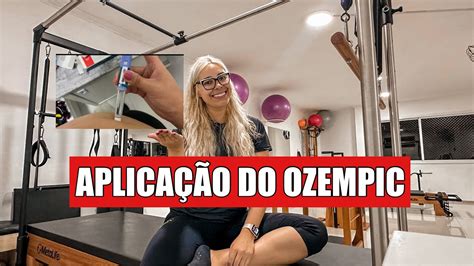 COMO APLICAR OS CLICKS DO OZEMPIC POSOLOGIA OZEMPIC YouTube