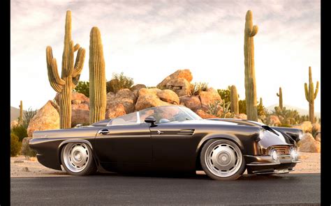 1955 Ford Thunderbird Custom Ii From Vizualtech