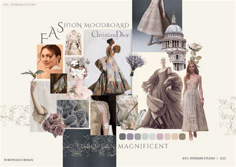 European Magnificent Fashion Moodboard Ss 2022 On Behance Fashion