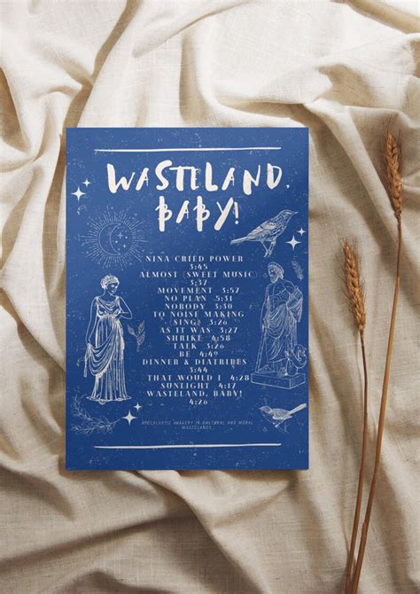 Hozier Wasteland Baby Album Print - Etsy