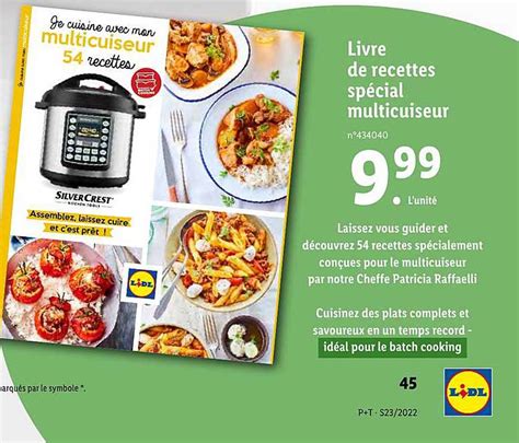 Recette Multicuiseur Silvercrest Lidl Sabiyariley