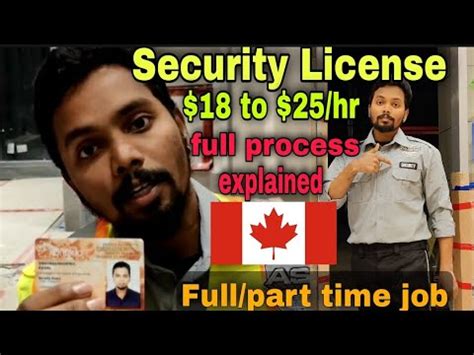 How To Get Security License In Canada Full Process Explained Easy